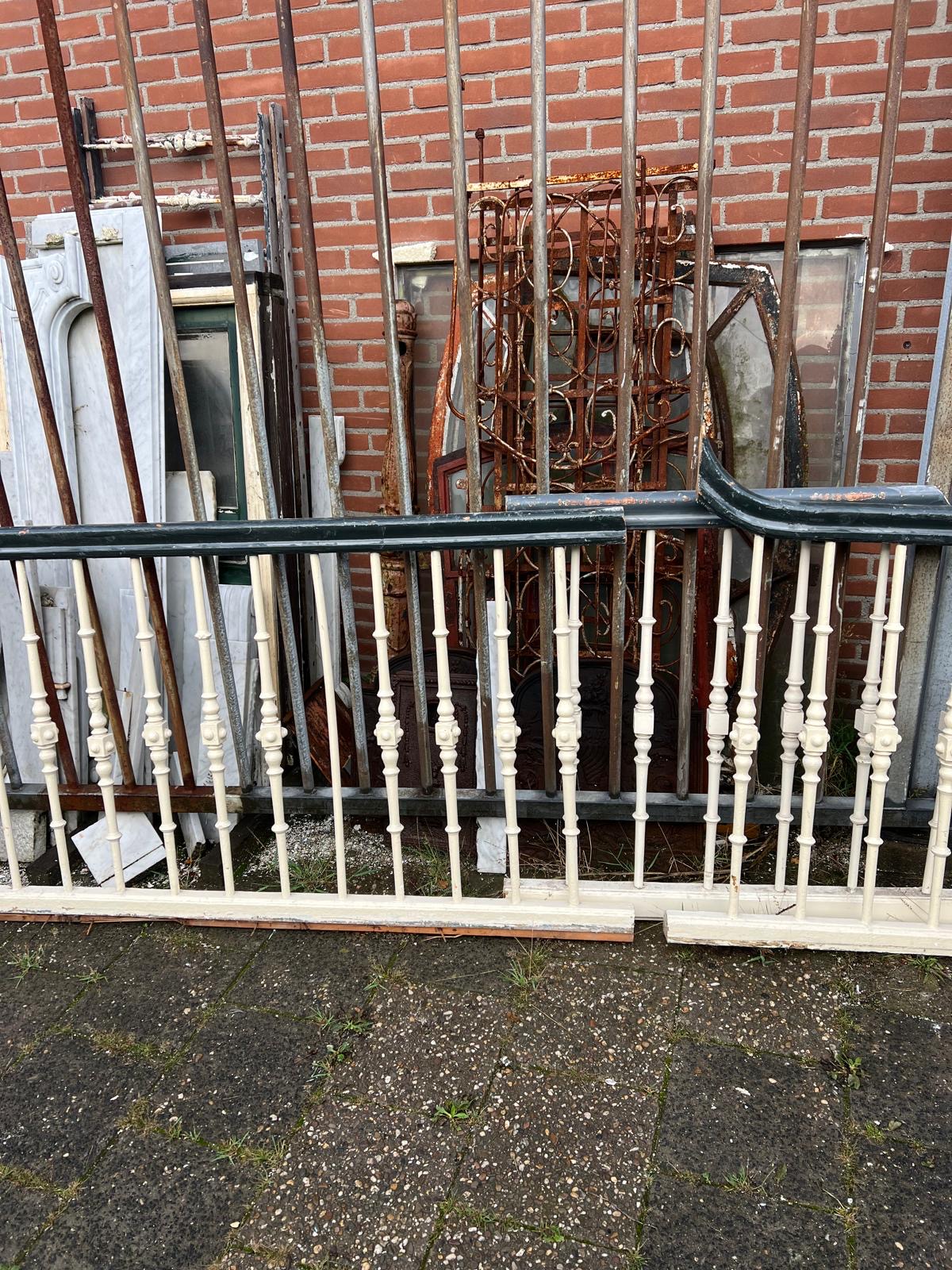 Traphek en losse spijlen
