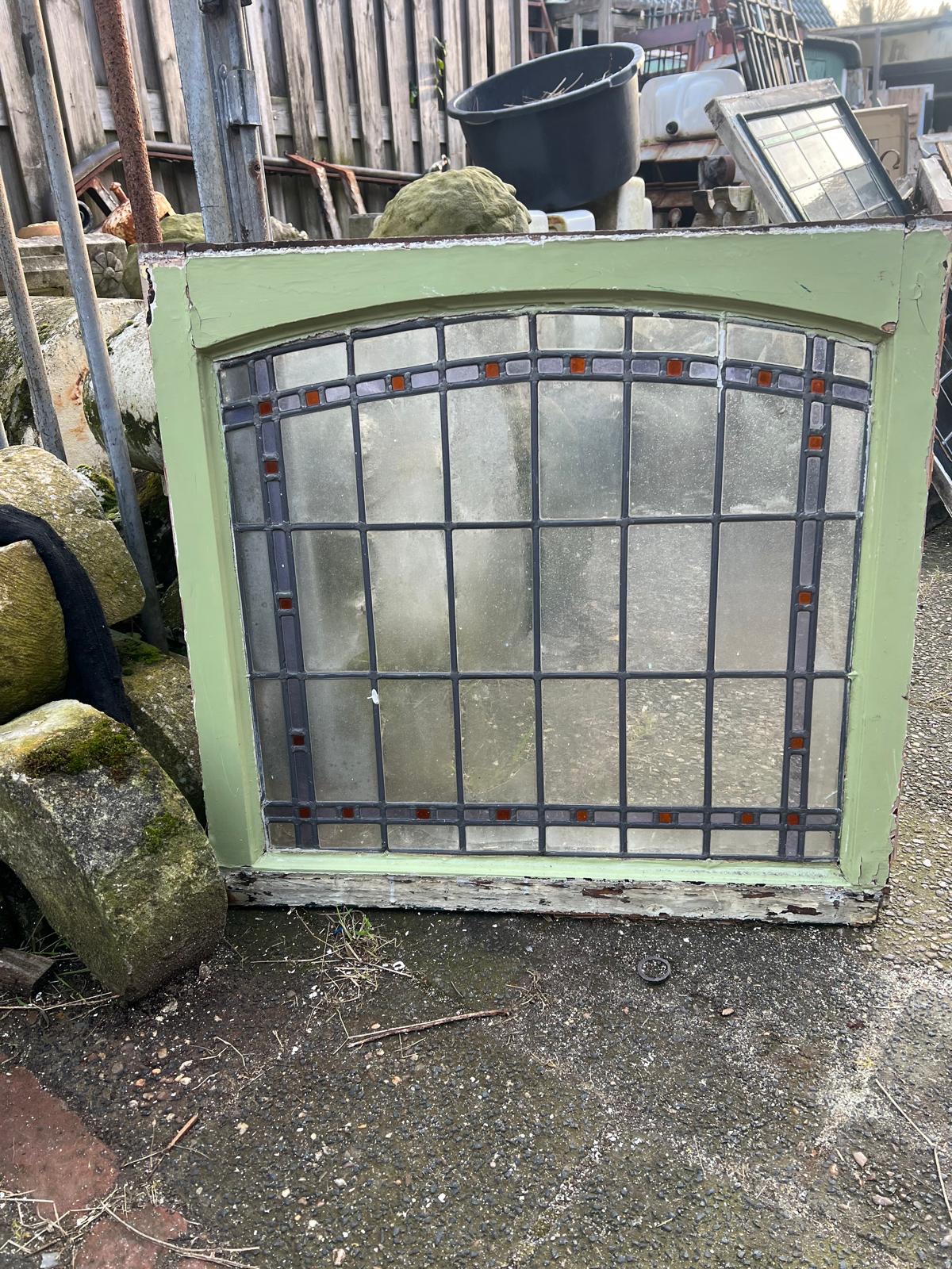 Glas in lood raam
